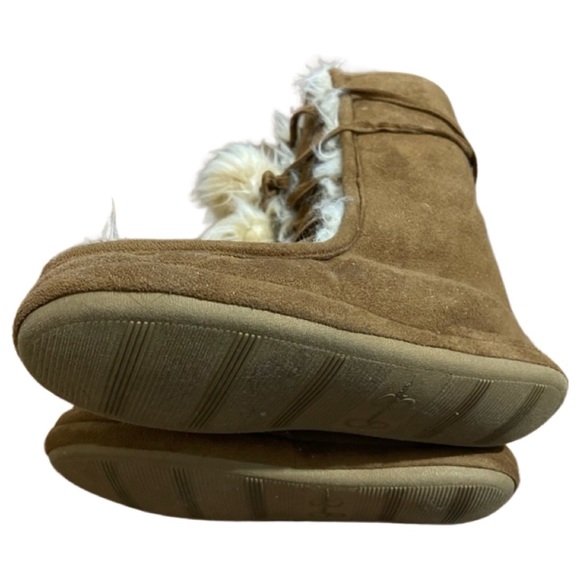 JESSICA SIMPSON || Slippers | Warm Faux Fur Indoor Boot Slippers || size M (7-8) - Picture 4 of 7
